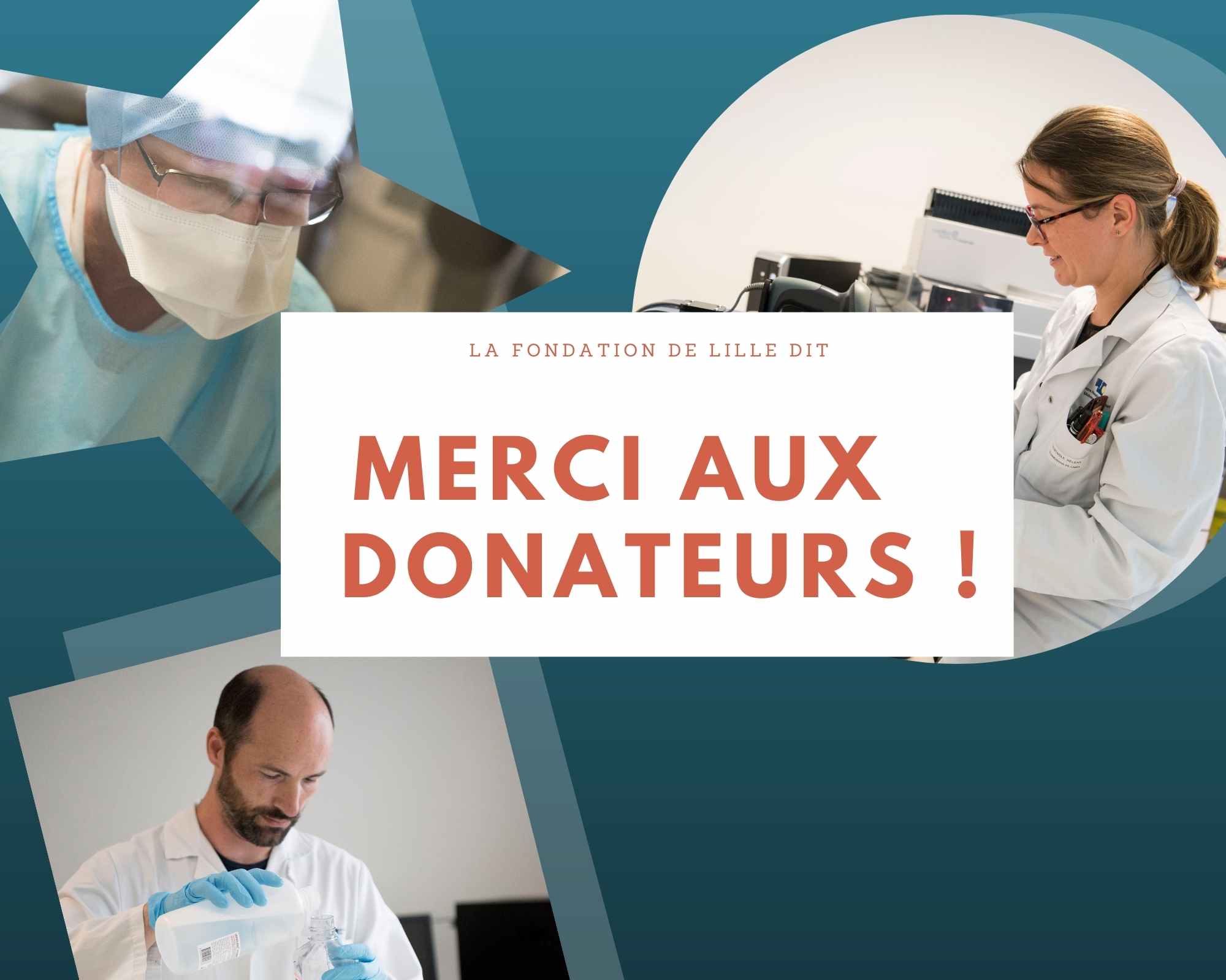 Merci aux donateurs